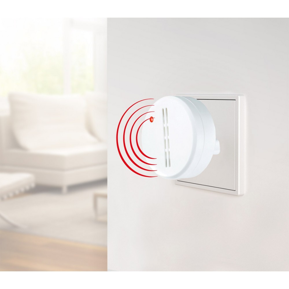 32842 Repellente ad ultrasuoni a corrente per zanzare