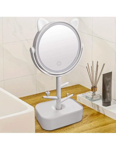 Specchio Make Up Cosmetico Luce LED...