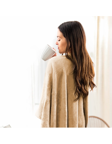 Plaid Mantella con Laccio Scialle Donna per...