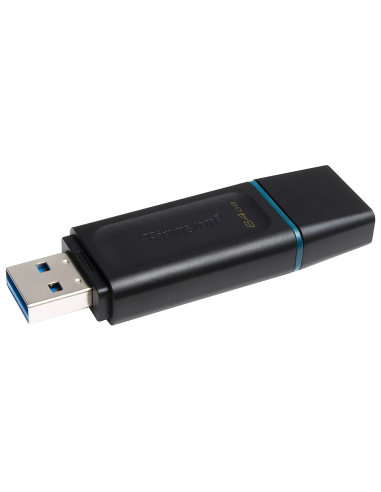 kingston datatraveler exodia dtx/64gb flash drive usb 3.2 cappuccio protettivo