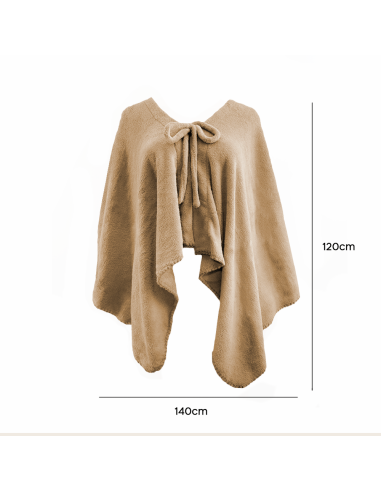 Plaid Mantella con Laccio Scialle Donna per...