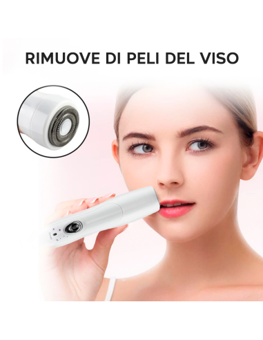 Epilatore Donna 4 in 1 Rasoio Viso e Corpo 4...