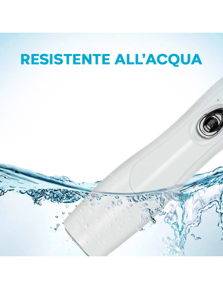 Epilatore Donna 4 in 1 Rasoio Viso e Corpo 4 Testine Ricaricabile Rimuovi Calli