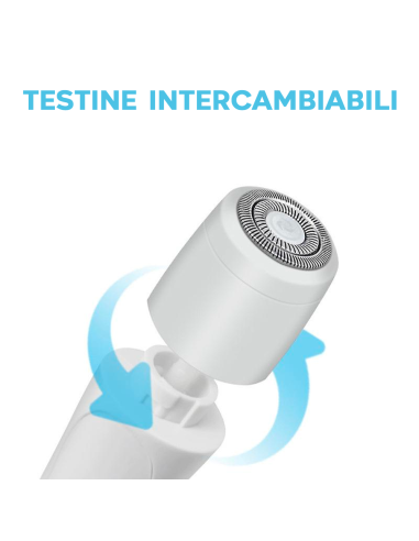 Epilatore Donna 4 in 1 Rasoio Viso e Corpo 4...