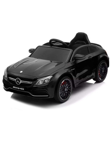 Auto Elettrica per Bambini Mercedes C63 LT896 con Telecomando Fari MP3-AUX-USB