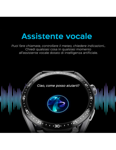 Smartwatch Sport Fitness HW23 PRO Quadrante...