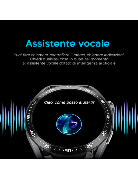 Smartwatch Sport Fitness HW23 PRO Quadrante 1.54" Bluetooth per IOS e Android