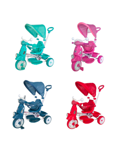 Triciclo per Bambini Trico Deluxe LT917 Sedile Girevole...