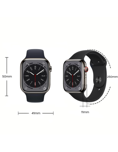 Smartwatch Promax Big Serie 9 in Silicone...