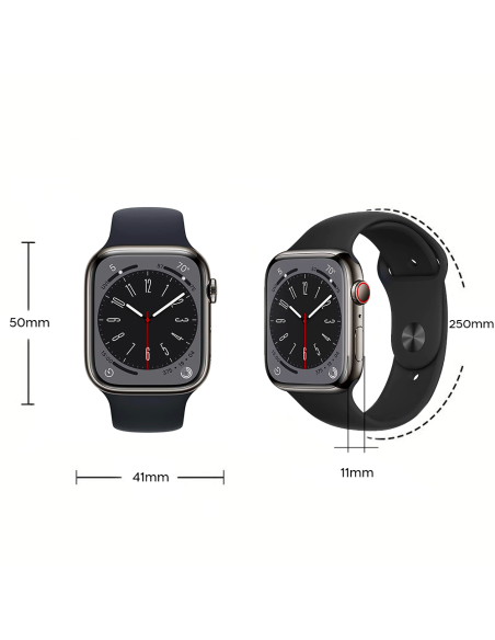 Smartwatch Promax Big Serie 9 in Silicone Display 2.1" Notifiche Messaggi e APP