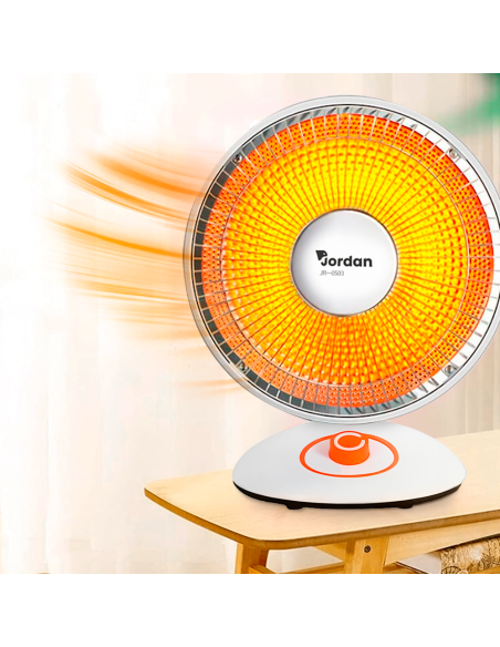 Stufa Elettrica Parabola Fibra di Carbonio JR-0503 Diametro 35cm Inclinabile 90°