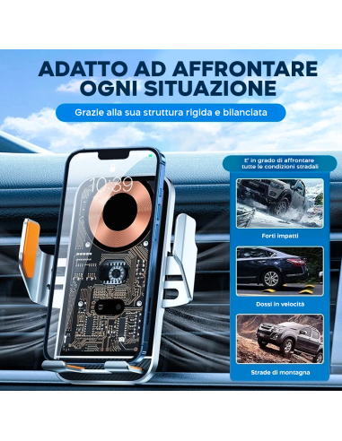 Supporto Telefono Auto per Presa d'Aria...