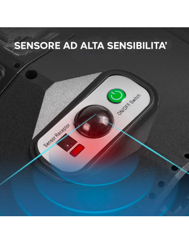 Lampione Stradale Solare 1000LM W789B-6 IP65...