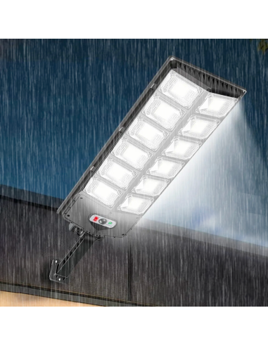 Lampione Stradale Solare 1000LM W789B-6 IP65...