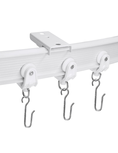 Binario Tenda Flessibile 5mt Pieghevole...