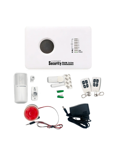 Kit Allarme Antifurto Domestico Wireless Senza Fili Controllo con APP Smart GSM