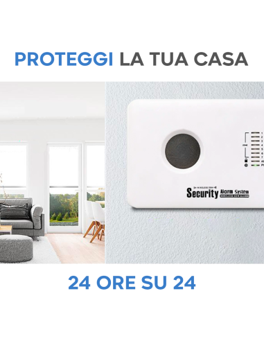 Kit Allarme Antifurto Domestico Wireless Senza...