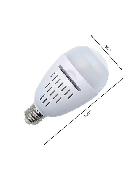 Lampadina a LED Luce RGB 4W con Proiezione di Immagini in Movimento Attacco E27