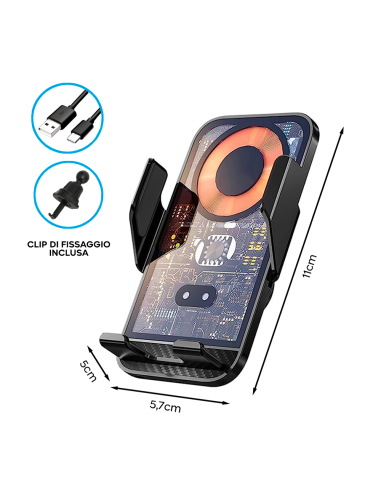 Supporto Telefono Auto per Presa d'Aria...