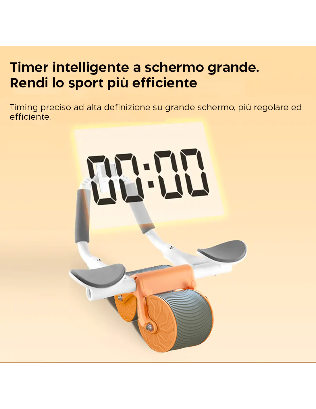 Tipo di Rimbalzo della Ruota Addominale in Gomma Rullo Addominale per