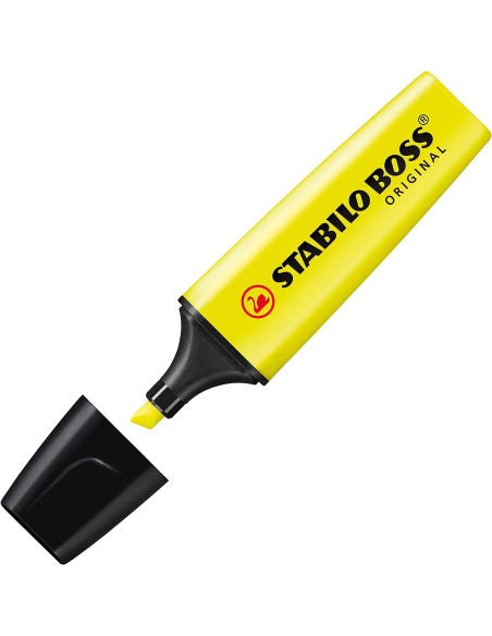 Evidenziatori STABILO BOSS ORIGINAL Set 15 Colori Assortiti 9 Neon + 6 Pastel
