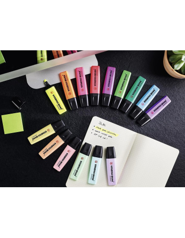 Evidenziatori STABILO BOSS ORIGINAL Set 15...