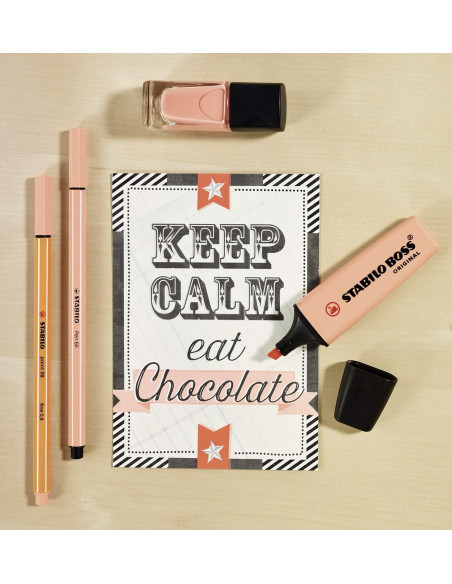 Evidenziatori STABILO BOSS ORIGINAL Set 15 Colori Assortiti 9 Neon + 6 Pastel