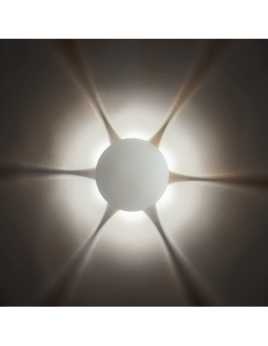 Applique Lampada da Parete Tonda 6 LED 18W...