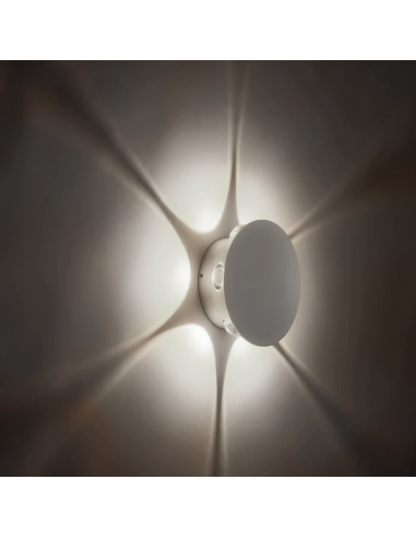 Applique Lampada da Parete Tonda 6 LED 18W...