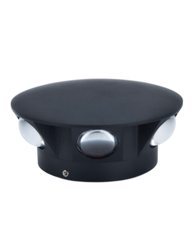 Applique Lampada da Parete Tonda 6 LED 18W...