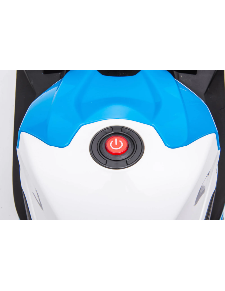 Moto Elettrica per Bambini LT938 BMW HP4 Sport 12V 3 Ruote Lettore MP3 Luci LED