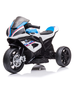 Moto Elettrica per Bambini LT938 BMW HP4 Sport 12V 3 Ruote Lettore MP3 Luci LED