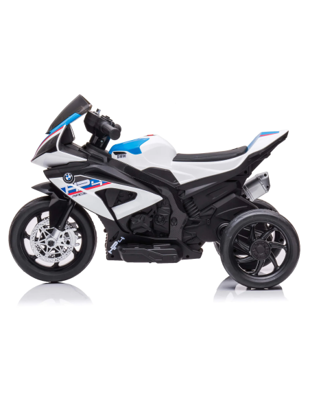 Moto Elettrica per Bambini LT938 BMW HP4 Sport 12V 3 Ruote Lettore MP3 Luci LED