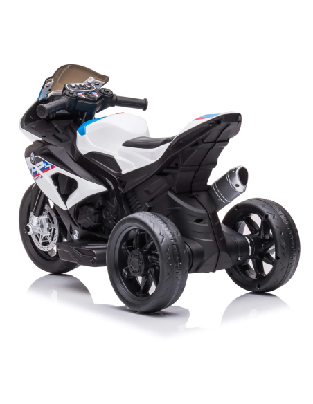 Moto Elettrica per Bambini LT938 BMW HP4 Sport 12V 3 Ruote Lettore MP3 Luci LED