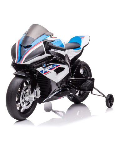 Moto Elettrica per Bambini LT939 BMW HP4 Race 12V 2 Ruote Lettore MP3 Luci LED