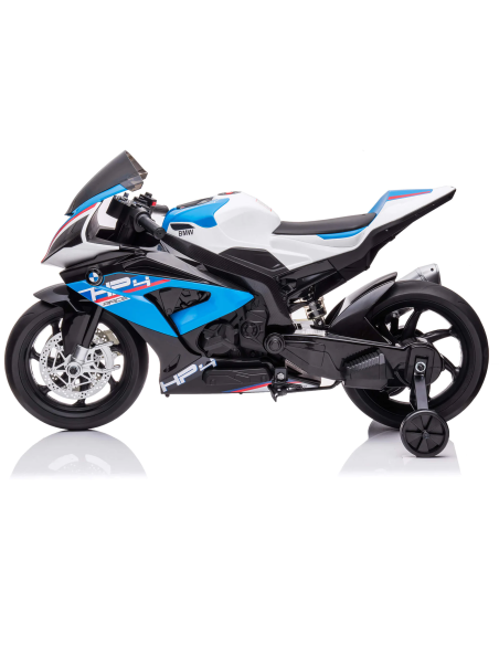 Moto Elettrica per Bambini LT939 BMW HP4 Race 12V 2 Ruote Lettore MP3 Luci LED