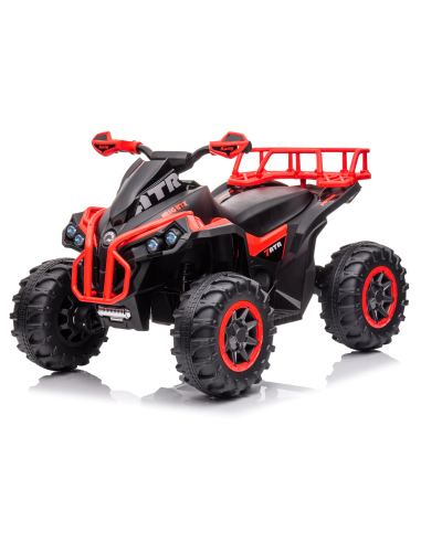 Quad Elettrico per Bambini LT940 ATV 12v 4X4 con Radiocomando Luci a LED e Suoni