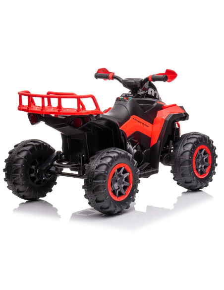 Quad Elettrico per Bambini LT940 ATV 12v 4X4 con Radiocomando Luci a LED e Suoni