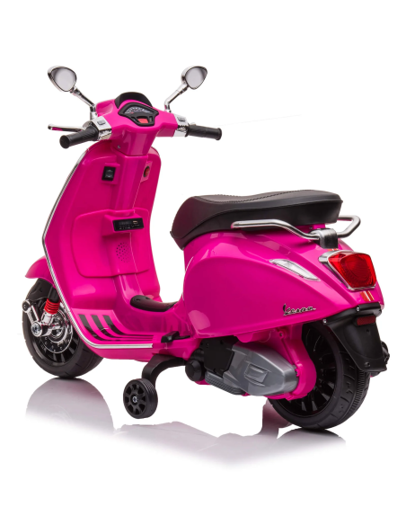 Moto Elettrica per Bambini LT941 Piaggio Vespa Sprint 12V con Luci a LED e Suoni
