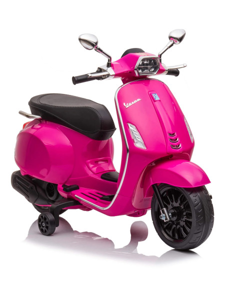 Moto Elettrica per Bambini LT941 Piaggio Vespa Sprint 12V con Luci a LED e Suoni