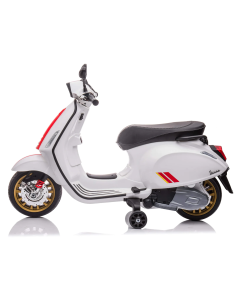 Moto Elettrica per Bambini LT941 Piaggio Vespa Sprint 12V con Luci a LED e Suoni