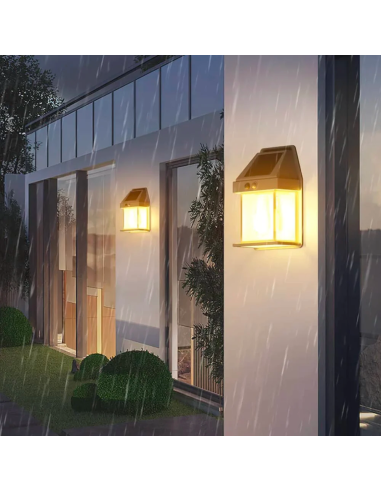 Lampada Ricarica Solare a Parete Esterno BK-888...