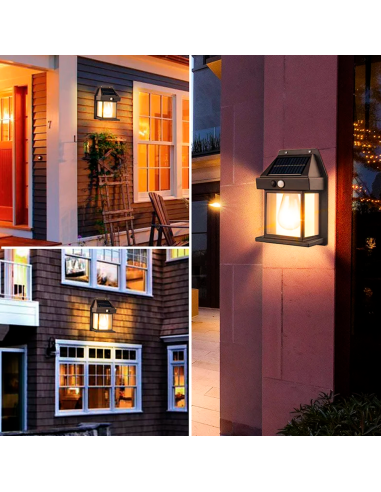 Lampada Ricarica Solare a Parete Esterno BK-888...