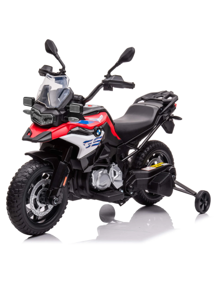 Moto Elettrica per Bambini LT943 BMW GS 850F 12V con Licenza Luci LED e Suoni