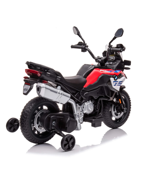 Moto Elettrica per Bambini LT943 BMW GS 850F 12V con Licenza Luci LED e Suoni