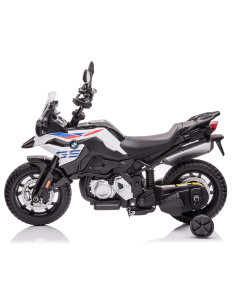 Moto Elettrica per Bambini LT943 BMW GS 850F 12V con Licenza Luci LED e Suoni