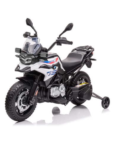 Moto Elettrica per Bambini LT943 BMW GS 850F 12V con Licenza Luci LED e Suoni