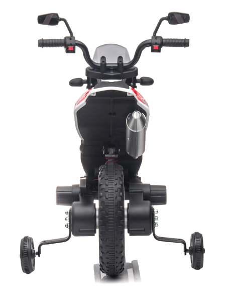 Moto Elettrica per Bambini LT944 Aprilia Motocross RX125 Luci LED e Suoni 12V