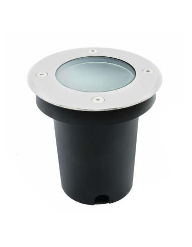 Image of Faretto Segnapasso Tondo da Incasso a LED IP65 Attacco GU10 Calpestabile052