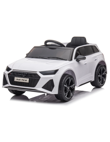 Macchina Elettrica per Bambini LT945 Audi RS6 12V con Licenza Luci LED e Suoni